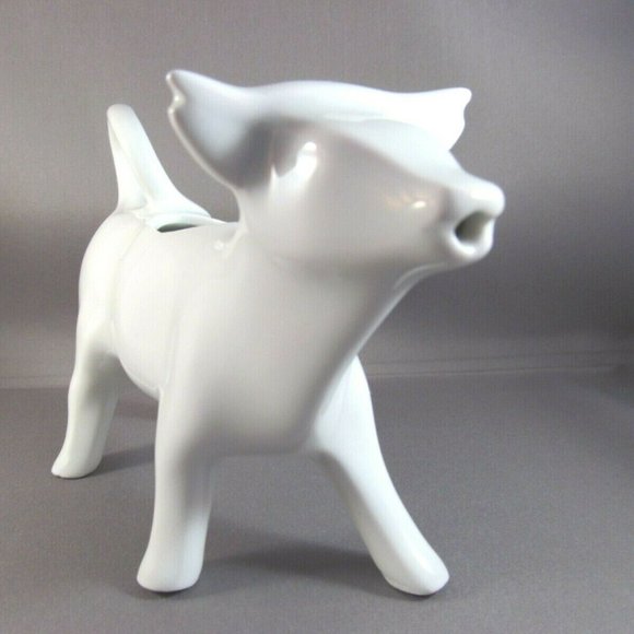 Vintage Porcelain Pillivuyt Cow Creamer France - Picture 8 of 12